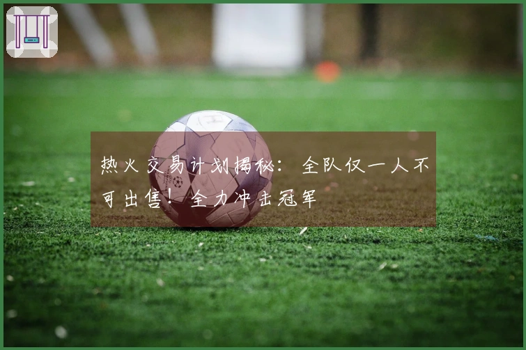 热火交易计划揭秘：全队仅一人不可出售！全力冲击冠军